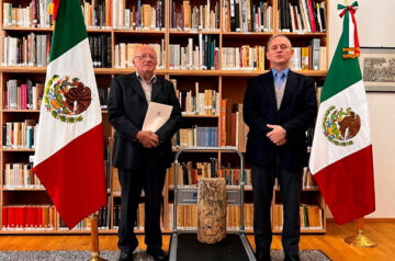 Gobierno de México recupera pieza arqueológica en Austria