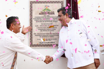Favorece Gobierno de Puebla a los 271 municipios con programas sociales, infraestructura y seguridad: Sergio Salomón